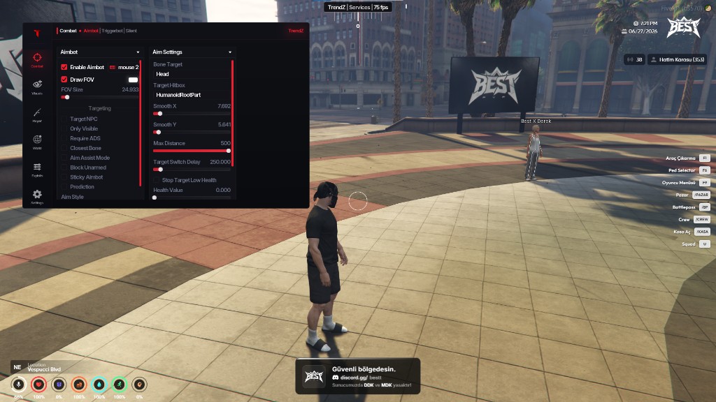 FiveM Sources menu preview